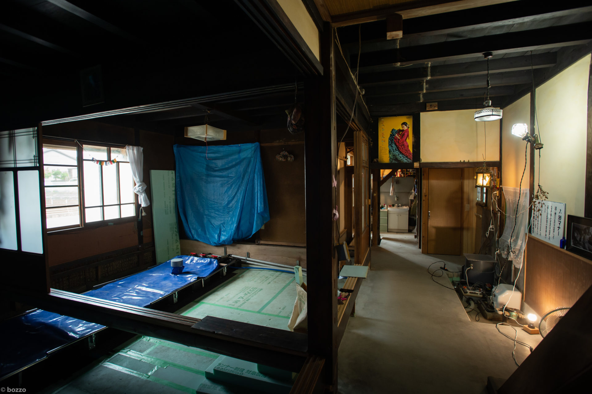 エクセルギー装置設置中